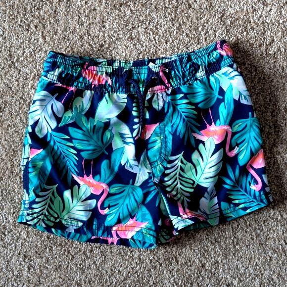 Carter's Other - NWOT Carter's Toddler Boy Floral Flamingo Swim Trunks - Size 4T